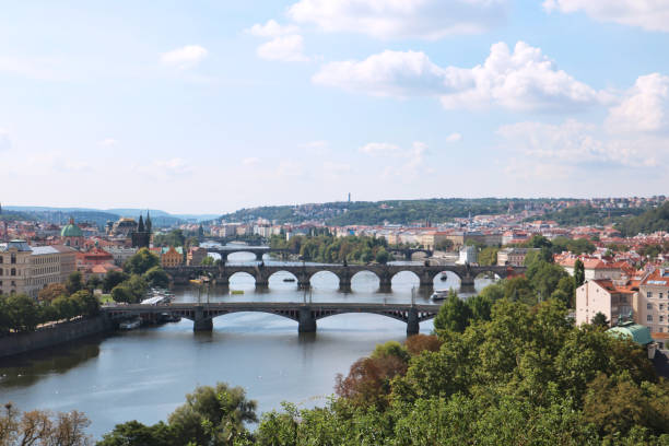 istock Bridges Over the Vltava River in Prague 2002708662