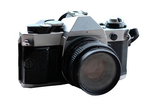 SLR camera lens and covers