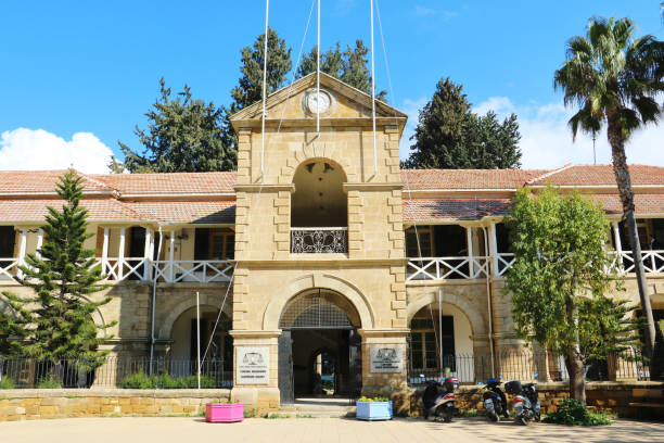Nicosia, Cyprus - Feburary 21st 2019: a famous landmark in Nicosia