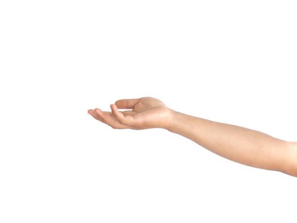 istock Men's hands making gestures like  I'm about to grab something.  or are about to help  Isolated on white background. 2002824110