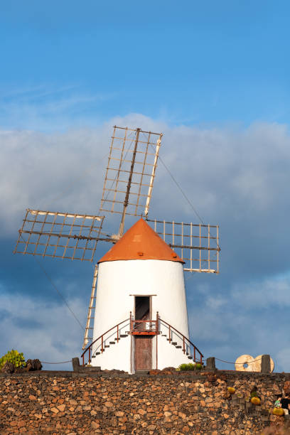istock beautiful windmill in lanzarote 2002925040