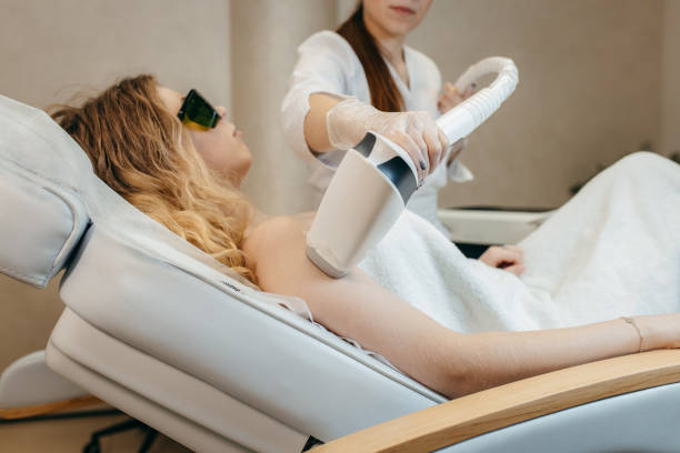 istock Laser hair removal in a beauty salon 2003148813