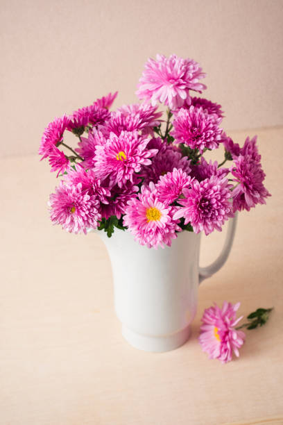 istock Bouquet of pink chrysanthemums. 2003169888