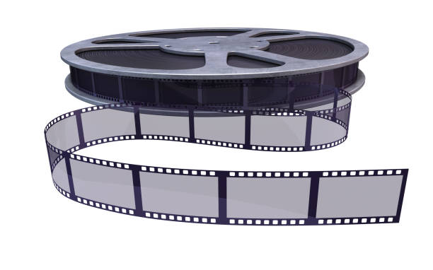 istock 3d Render Film Reel Strip 2003186974
