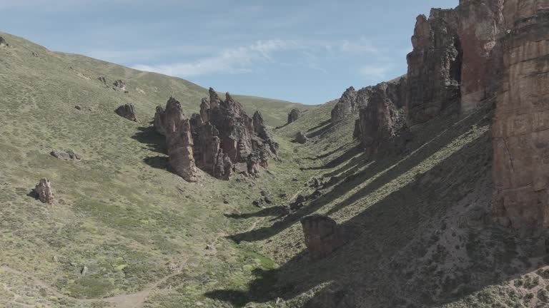 Rock formations at Patagonia National Park