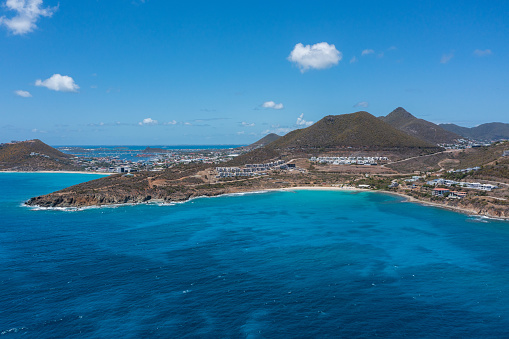 An aerial view of Indigo Bay, Sint Maarten