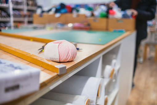 This textile and wool shop offers a variety of material you could need for your crafty projects