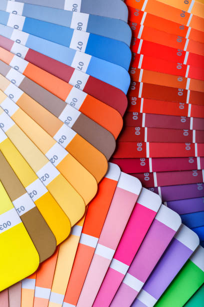 Color wheel for choosing paint tone