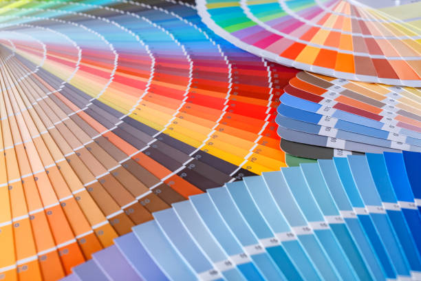 istock Color wheel for choosing paint tone 2003235000