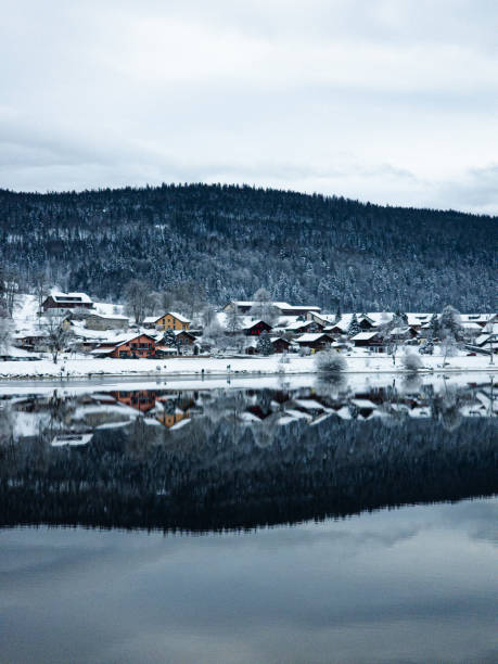 istock Cozy village on a winter day 2003253574
