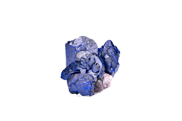 cristal d’azurite - azurite photos et images de collection