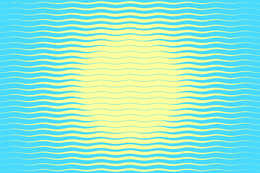 Sun wavy halftone pattern background
