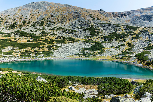 Blue lake in Pirin Mountain ,Bulgaria