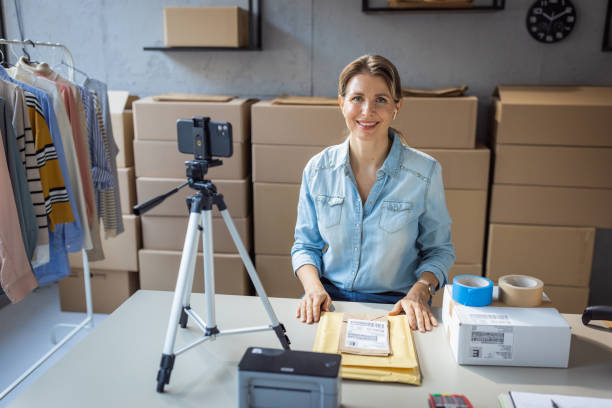 istock Making social media content for online store 2003649258