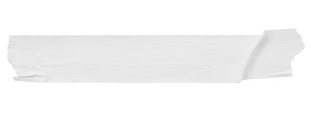 istock White adhesive paper tape isolated on white background 2003812997