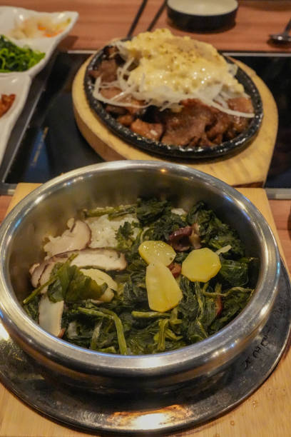 istock Korean style rice and pork 2003888331