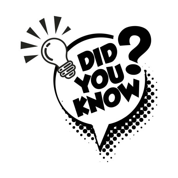 Did you know interesting fact Funny bubble for copying text. Did you know Web banner with frame and bulb, idea box, quote for interesting fact. Vector on transparent background fact bubble stock illustrations