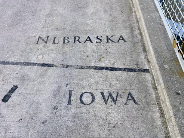 istock Border between Nebraska and Iowa 2003977744