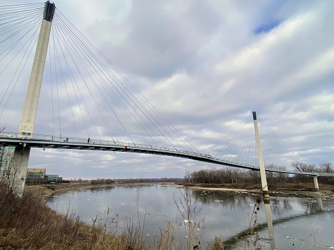 Bob Kerrey Pedestrian Bridge, in Nebraska and Iowa