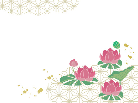 Lotus flower funeral design