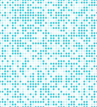 seamless repetitive dots pattern design technology background.