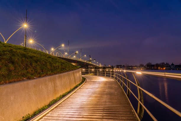 istock An bridge over the river in the early morning 2004265979