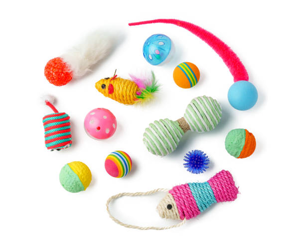istock Cat toys isolated on white background studio shot 2004276270