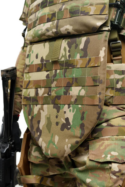 istock Close up of military man in uniform 2004362895