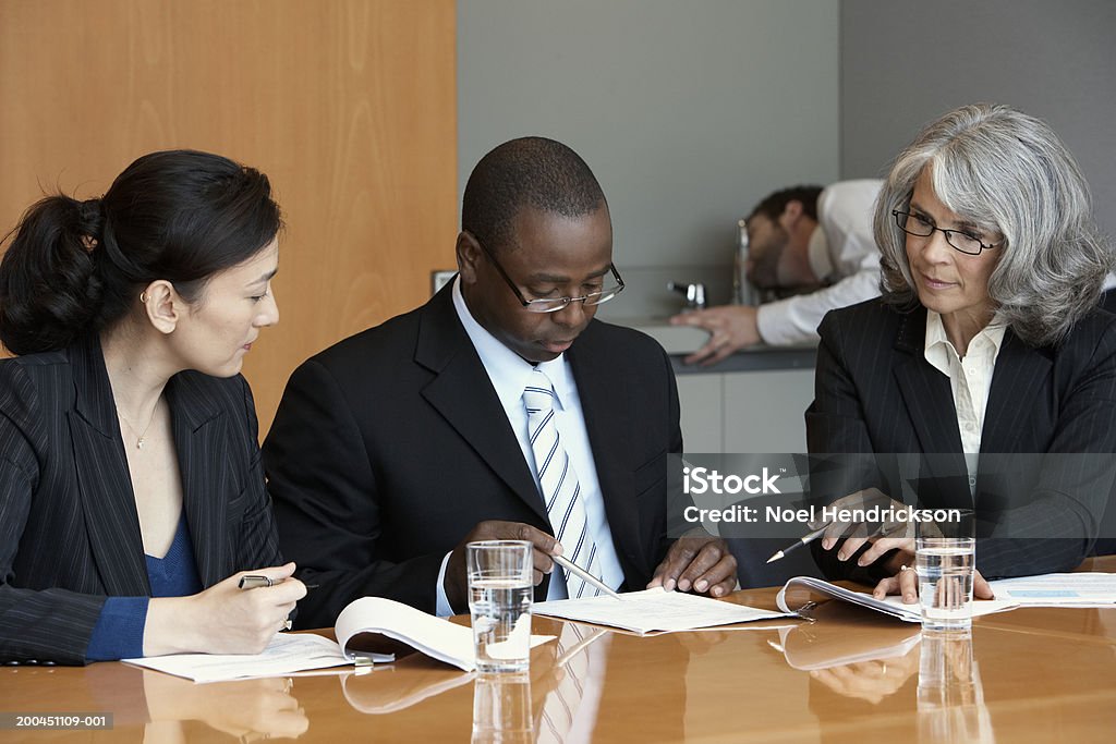 Business colleauges in meeting  Business Meeting Stock Photo