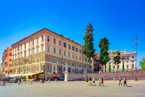 Rome, Italy-September 10, 2023:Piazza del Popolo in Rome.
