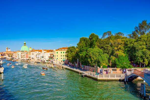 venice-amazing and beautiful place on earth. - moored nautical vessel people traveling famous place photos et images de collection