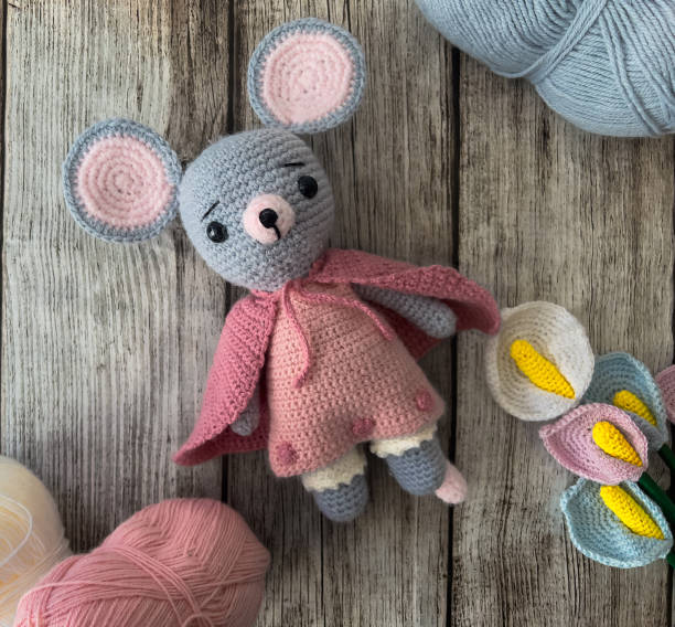 istock Lovely amigurumi toy 2004714735