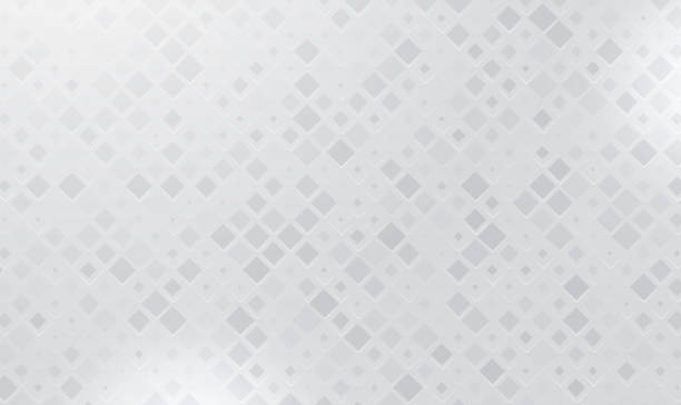 istock 3D futuristic mosaic gray white background made of squares 2004722616