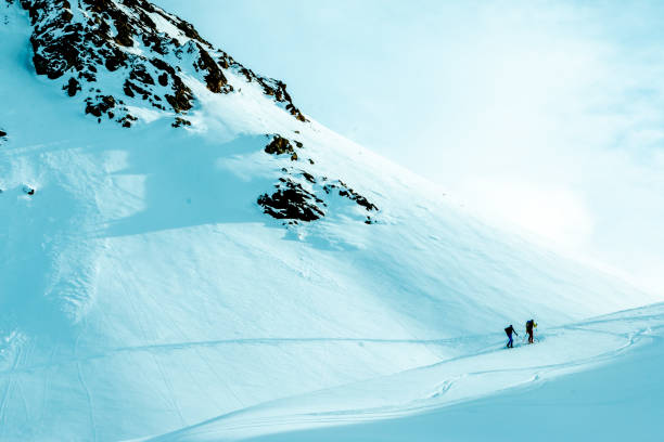 istock Backcountry skiing in the mist 2004732677