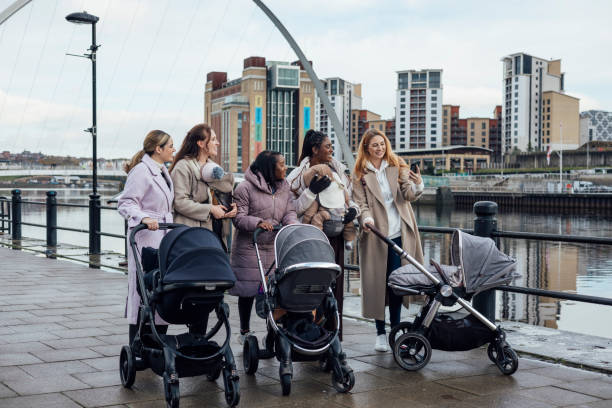 istock Mums Staying Connected in the City 2004739507