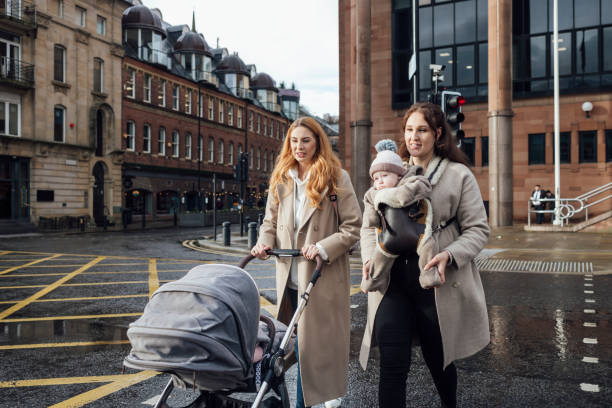 istock Mothers Walking in the City 2004743743