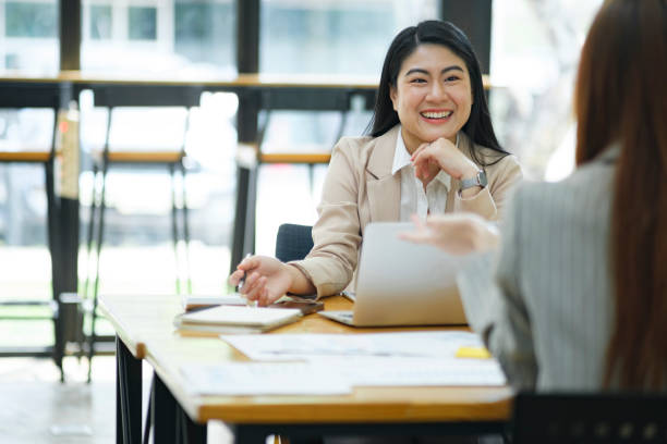 istock Business Colleagues in Discussion During Job Interview 2004779602