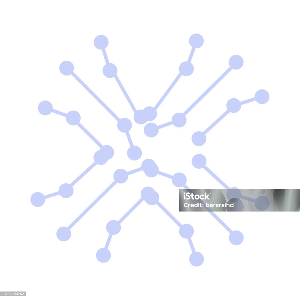 Computer Network Elements Internet Structure Stock Illustration ...