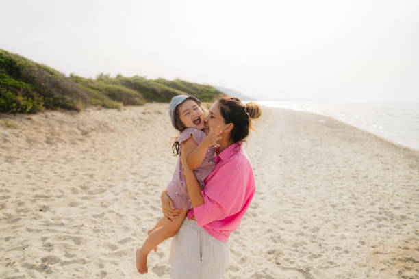 istock Special moments on the beach with my daughter 2004853042
