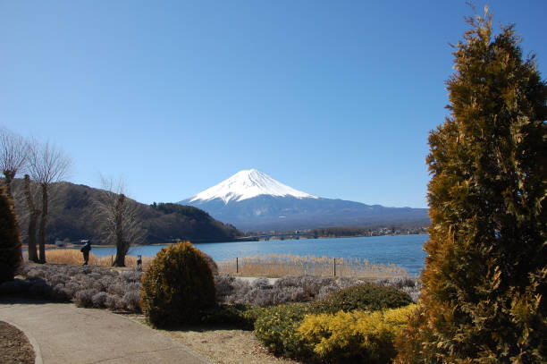 istock Mt. Fuji from various locations in Yamanashi 2004859589