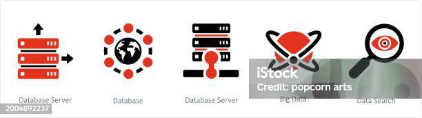 Ipix Database Database Server Database And Big Data Stock Illustration - Download ...