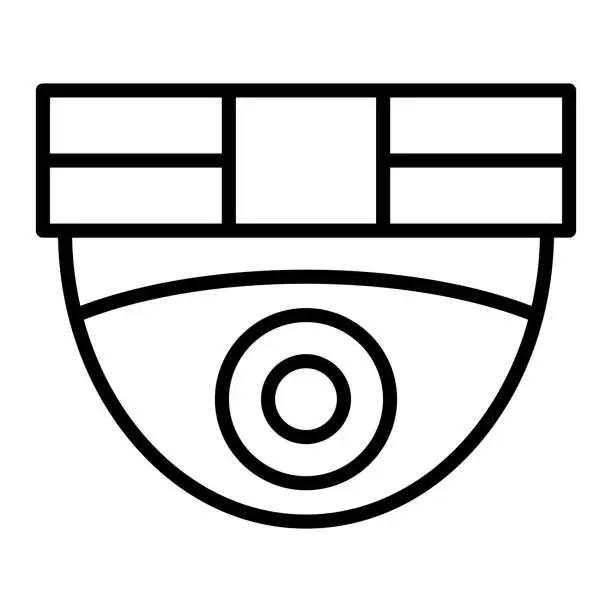 Vector illustration of Security Camera Icon Style