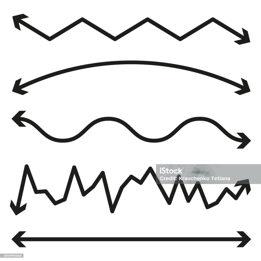 Dynamic Direction Sign Dynamic Direction Arrows Abstract Flow And Movement Vector Illustration ...