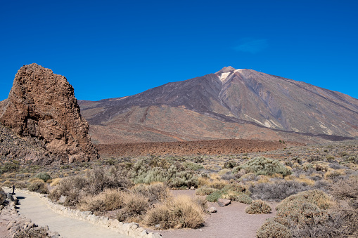 Beautiful day in Teide National Park.