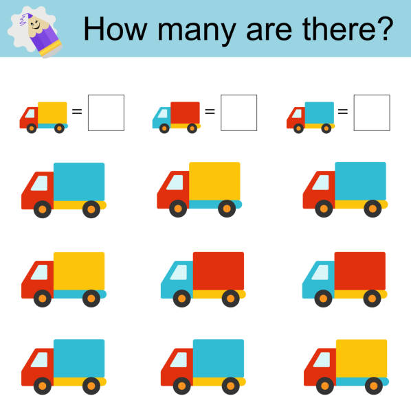 Math Using Trucks 5,300+ Math Workbook Stock Illustrations, Royalty-Free Vector Graphics ...