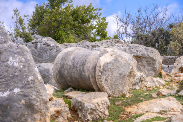 istock Forgotten historical relic in a deserted area. Turkey, Mersin. 2005015246