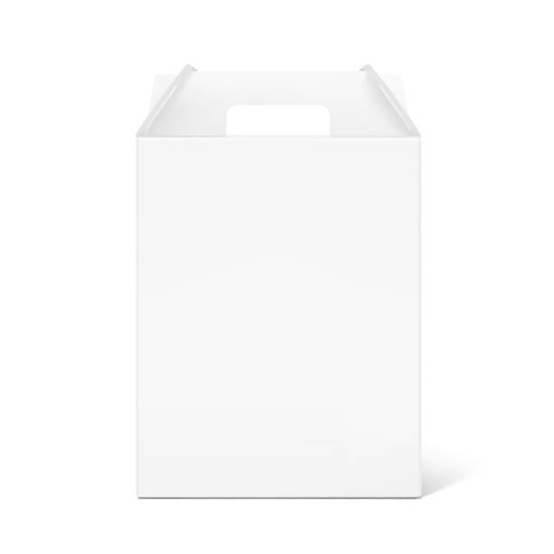 istock Carry craft box with handle for transport and sell your quality product mockup. 2005015814