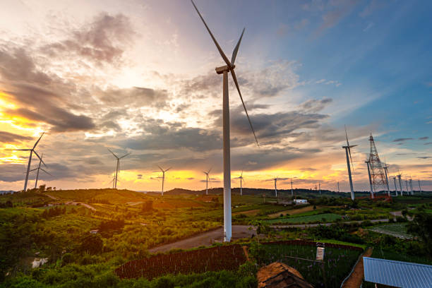 istock A field of wind turbines 2005029111