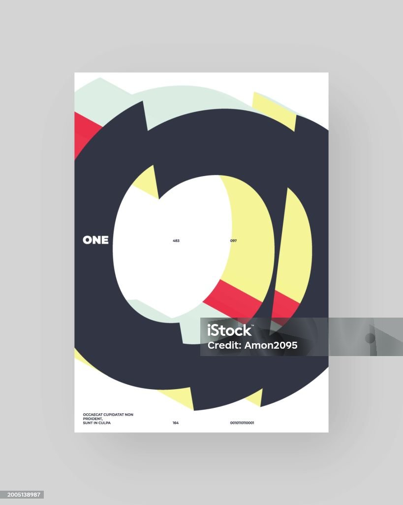 Vector Poster Abstract Abstract Poster Design Stock Illustration - Download Image Now ...