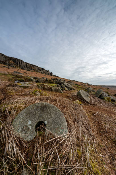 istock Stanage Edge millstones in the Derbyshire Peak District during winter. 2005142751